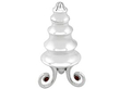 Silver Condiment Set with Gems