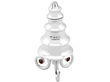 Silver Condiment Set with Gems