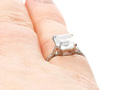 GIA Certified Diamond Engagement Ring on hand