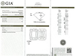 GIA Certified Diamond Ring certificate