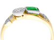 Antique Emerald Dress Ring