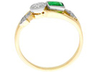 Antique Emerald Dress Ring
