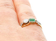 Antique Emerald Dress Ring