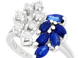 1960s Sapphire Ring Close Up