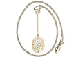 Antique Pendant Necklace with Diamonds 