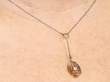 Antique Pendant Necklace with Diamonds 