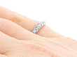 1960s Full Eternity Ring Wearing Hand