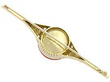 Yellow Gold and Coral Brooch