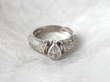 diamond white gold ring