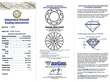 Unisex Trilogy Ring in White Gold Certificate 