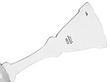 Scottish Sterling Silver Caddy Spoon