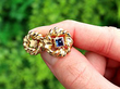 Van Cleef and Arpels Gold Cufflinks Outside