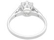 1920s Diamond Engagement Solitaire Ring