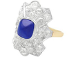 Sapphire and Diamond RIng