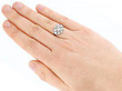1920s Diamond Dress Ring Wearing