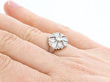 1920s Diamond Dress Ring Wearing Hand