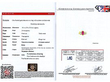 Certificate for Ruby and Diamond Ring