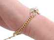 Victorian Pearl and Diamond Bracelet being worn