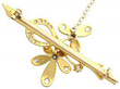Edwardian Yellow Gold Brooch