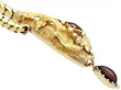 Victorian Gold Snake Necklace