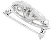 Antique Victorian Floral Diamond Brooch 