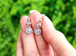 1920s Diamond Drop Earrings