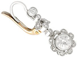 1920s Diamond Drop Earrings