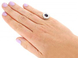 Wearing Blue Sapphire Cabochon Ring
