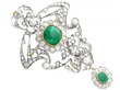 1900s Emerald Pendant Necklace