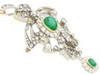 1900s Emerald Pendant Necklace