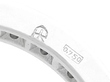 18ct White Gold Eternity Ring Diamond Hallmarks