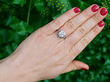 Art Deco 2 Carat Solitaire Engagement Ring outside
