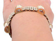Ruby and Yellow Gold Bracelet on Hand