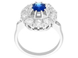 Antique Basaltic Sapphire Ring