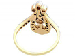 Art Nouveau Pearl Dress Ring