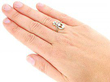 Art Nouveau Pearl Dress Ring