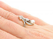 Art Nouveau Pearl Dress Ring