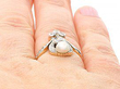 Art Nouveau Pearl Dress Ring