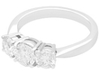 1990s Diamond Trilogy Ring