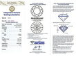 1.66 Carat Diamond Trilogy Ring Certificate