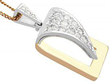 Vintage Diamond and Gold Pendant