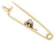 Antique Chick Bar Brooch
