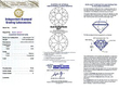 Antique Victorian Diamond Brooch Certificate