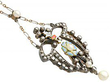 Antique Pearl and Enamel Pendant 