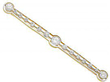 Antique Gold Bar Brooch with Diamonds