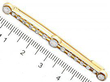 Antique Gold Bar Brooch with Diamonds