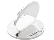 Enamel and Silver Menu Holders