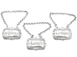 Sterling Silver Wine Labels