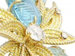 Floral Aquamarine Brooch
