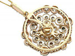Large Victorian Diamond Pendant reverse